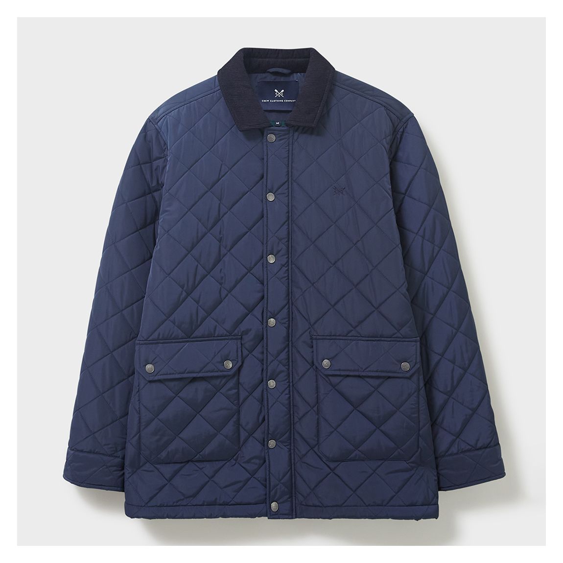 Dark Navy Quilted Counntry Jacket main product photo