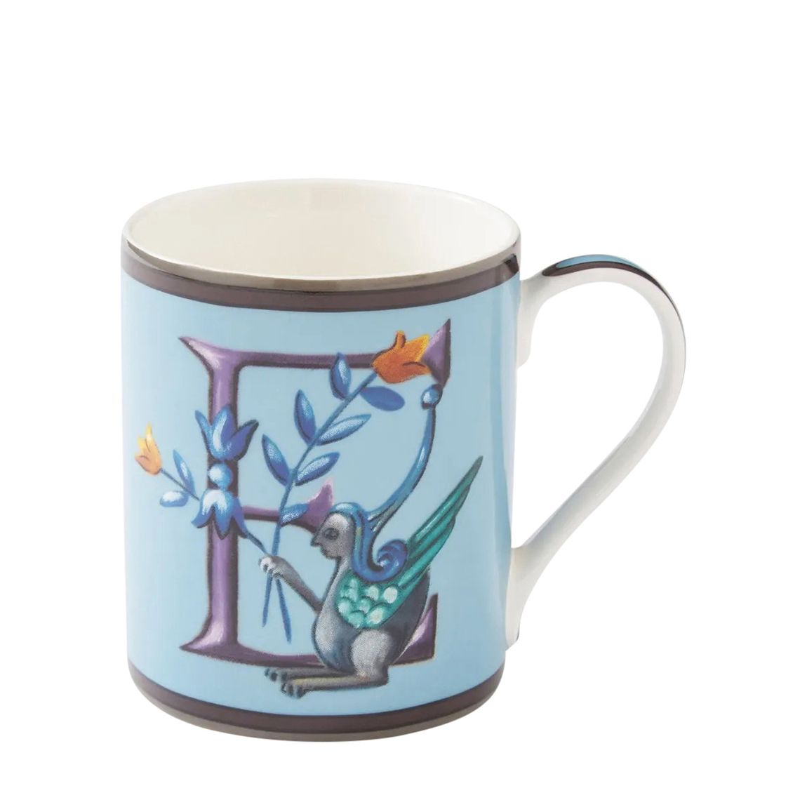 Kit Kemp Alphabet Mug - E main product photo