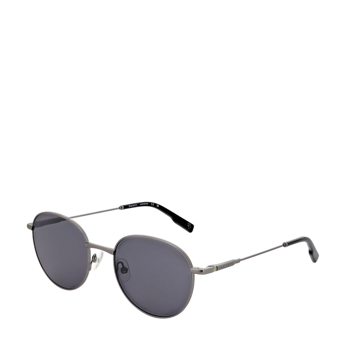 Grey Metal Roundeye Sunglasses 68mm main product photo