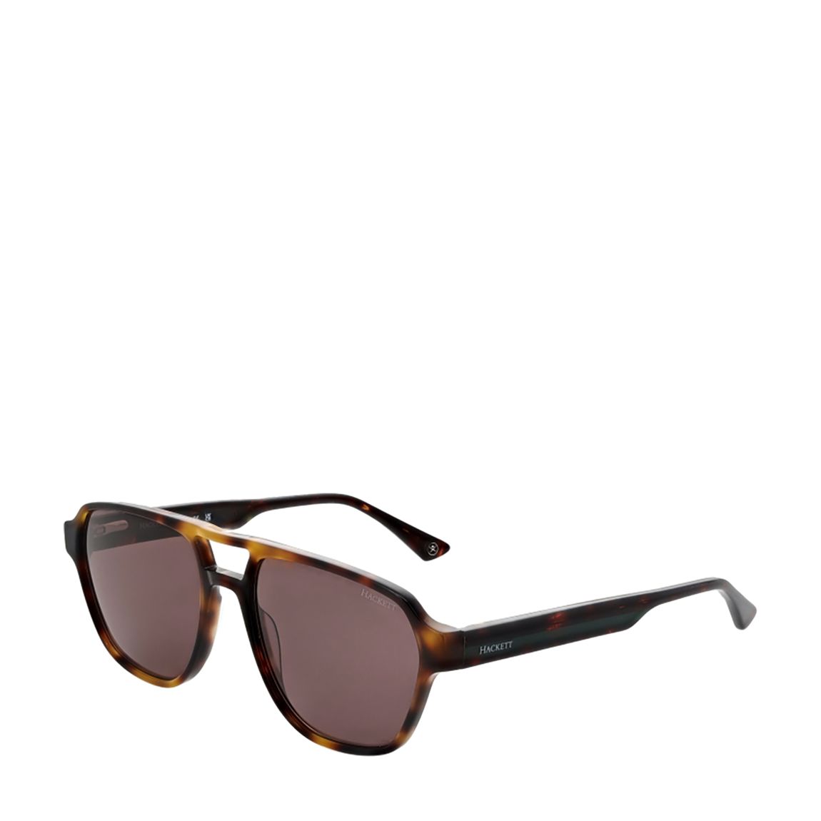 Brown Acetate Pilot Sunglasses 68mm main product photo
