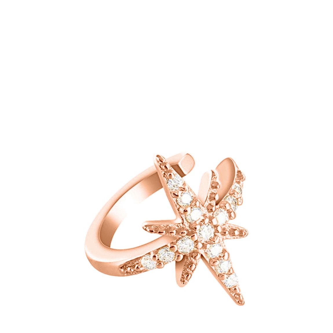 Rose Gold Swarovski Crystal Earrings main product photo