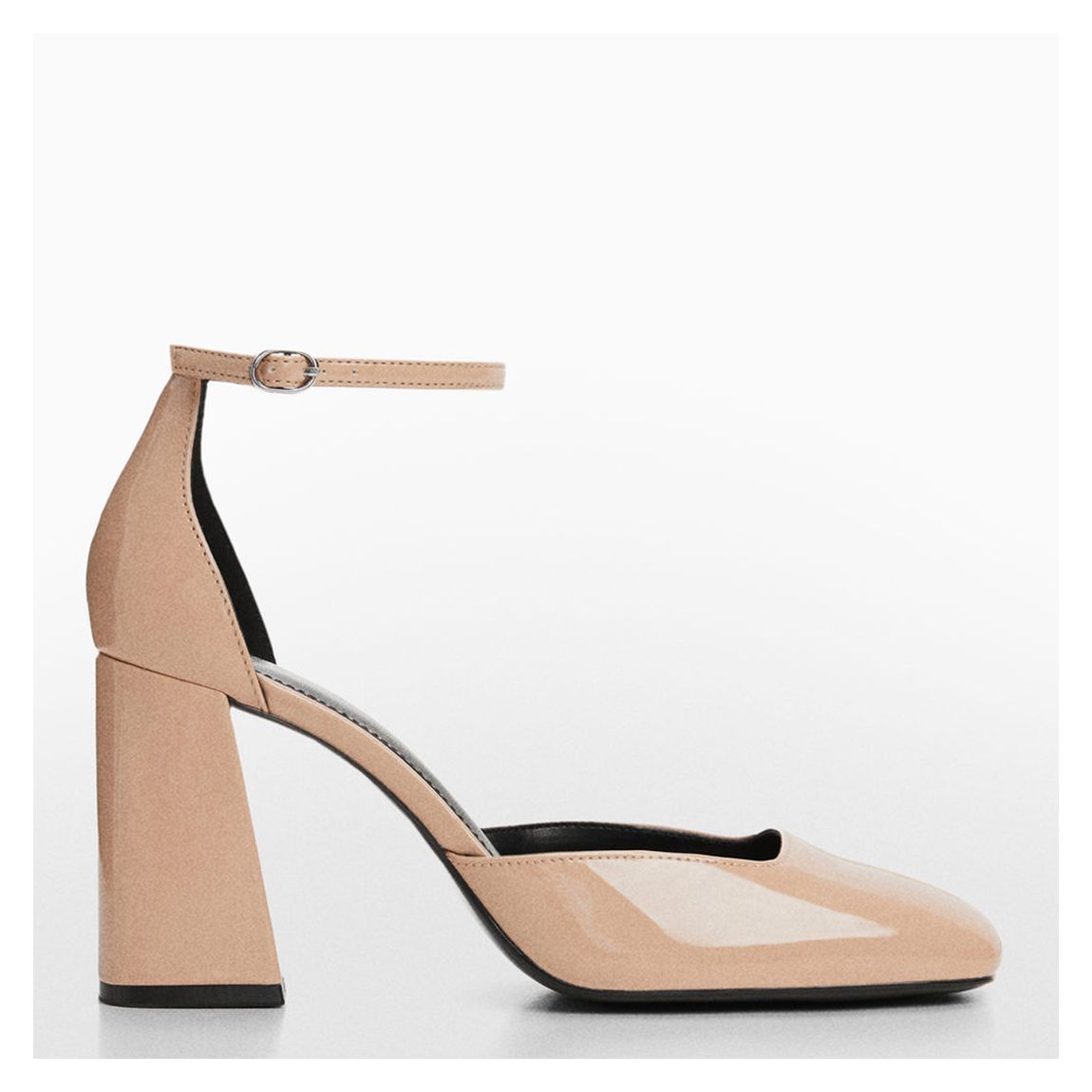 Nude Fina Patent Heeled Shoes main product photo
