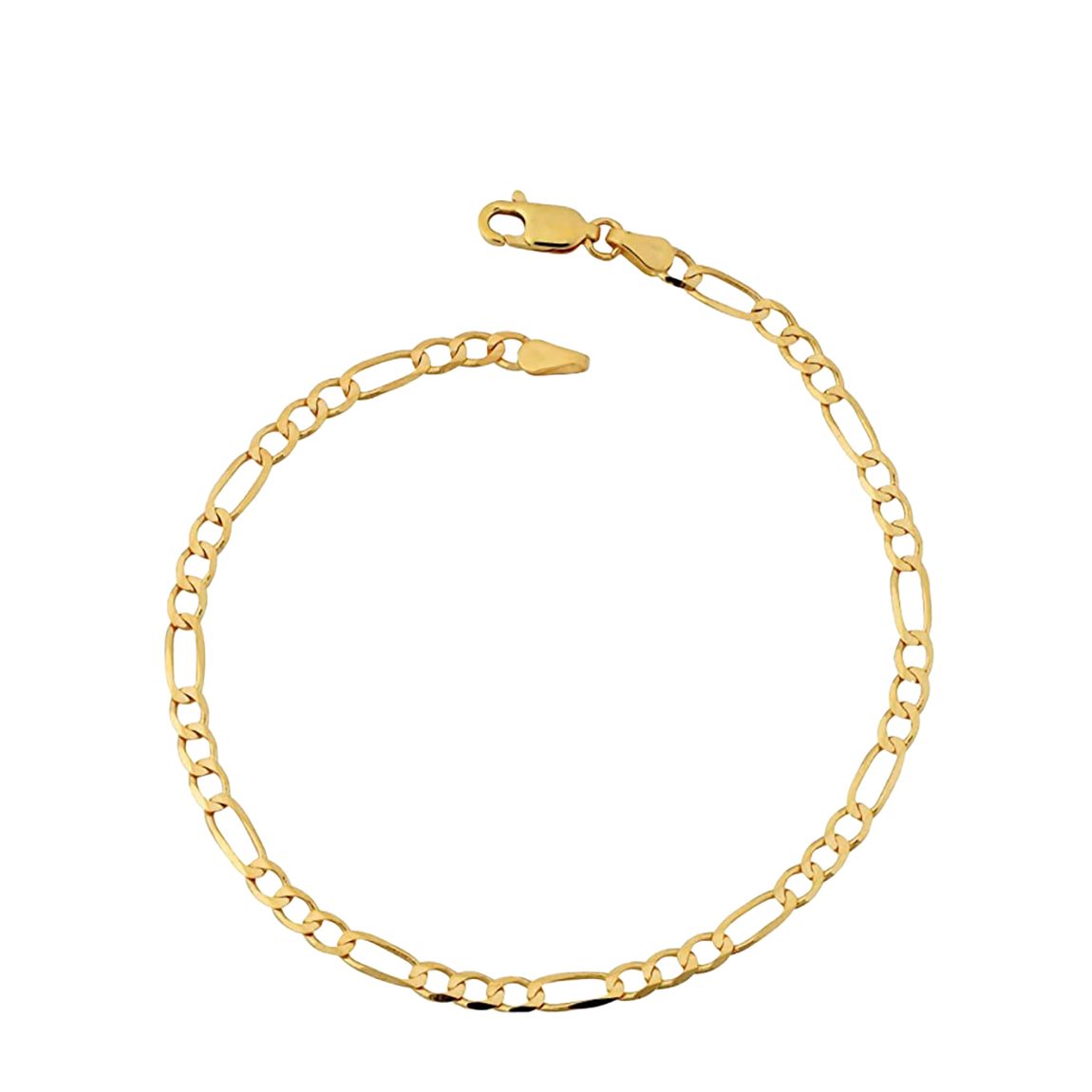 18K Gold Italian Link Bracelet main product photo