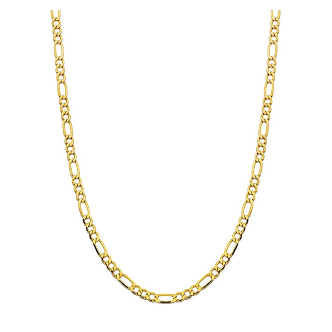 18K Gold Italian Link Classic Necklace main product photo