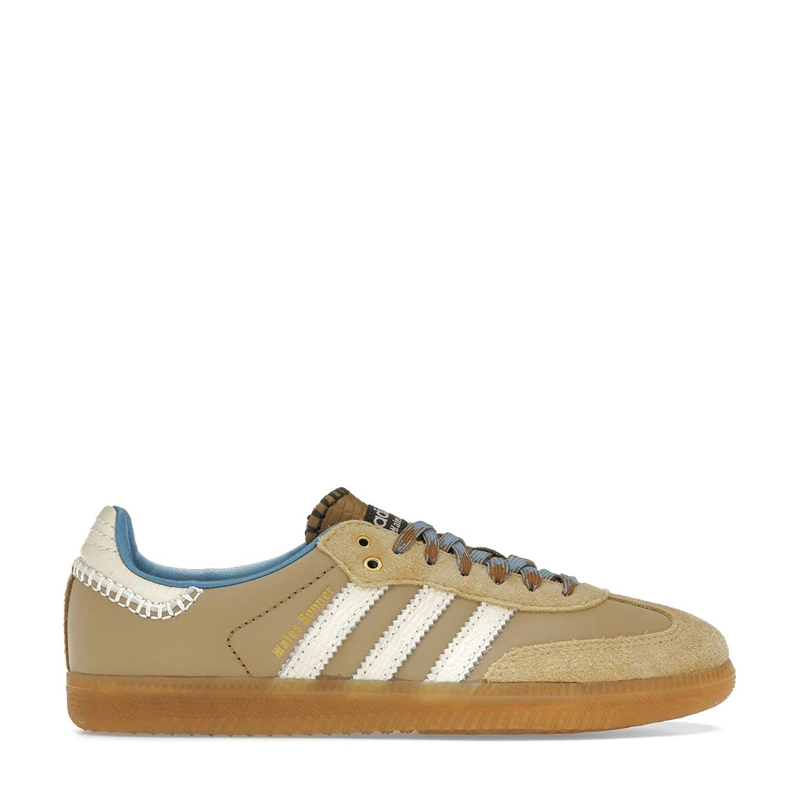 Unisex Desert White Adidas x Wales Bonner Samba Trainers main product photo