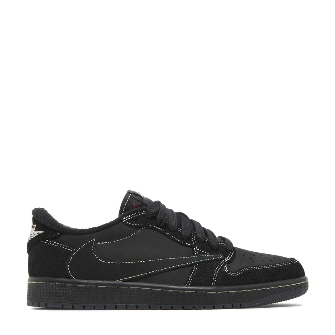 Unisex Black Phantom Air Jordan 1 Retro low OG x Travis Scott Trainers main product photo
