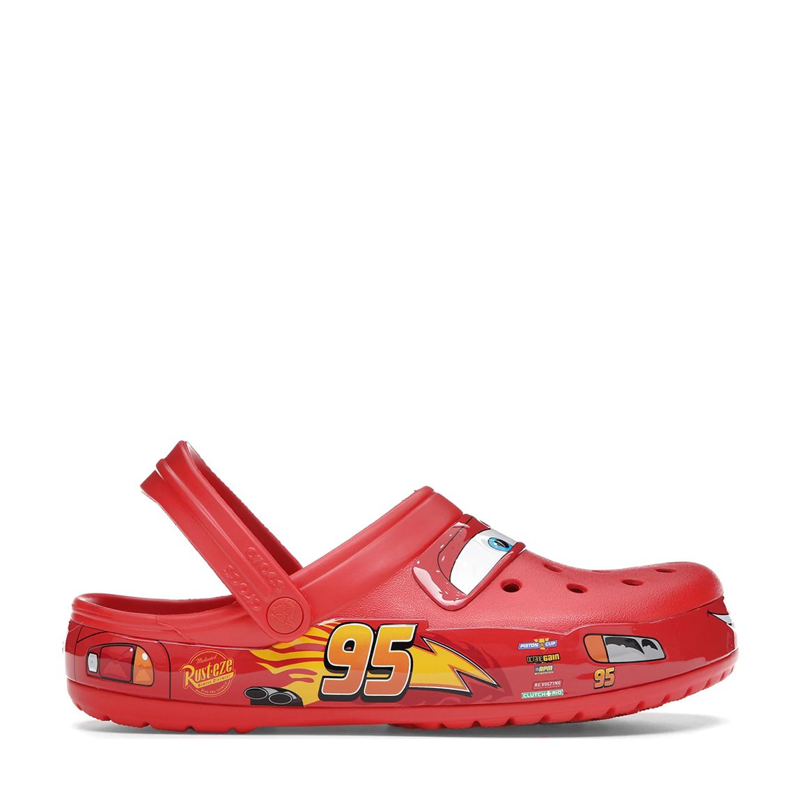 Unisex Red Lightning McQueen Crocs Classic Clog main product photo