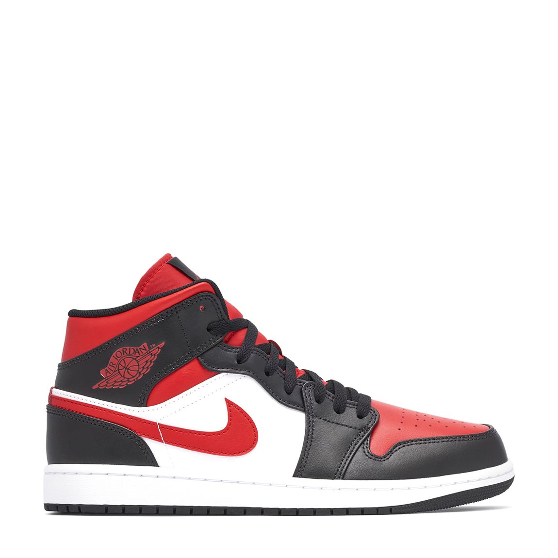 Men's Bred Toe Nike Air Jordan 1 Mid Trainers main product photo