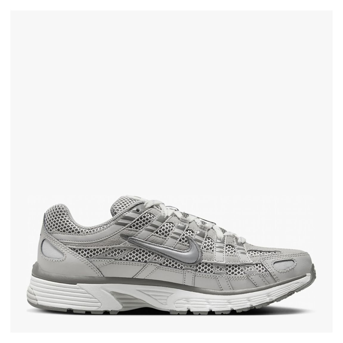 Unisex Silver Nike P-6000 Trainers main product photo