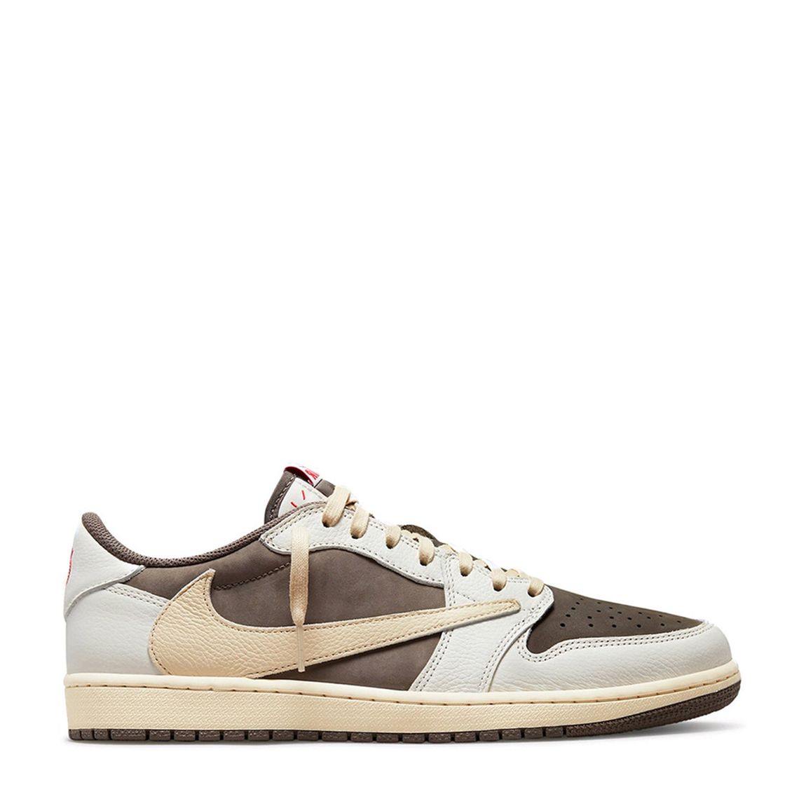 Unisex Mocha Jordan 1 Travis Scorr Retro Low Trainers main product photo