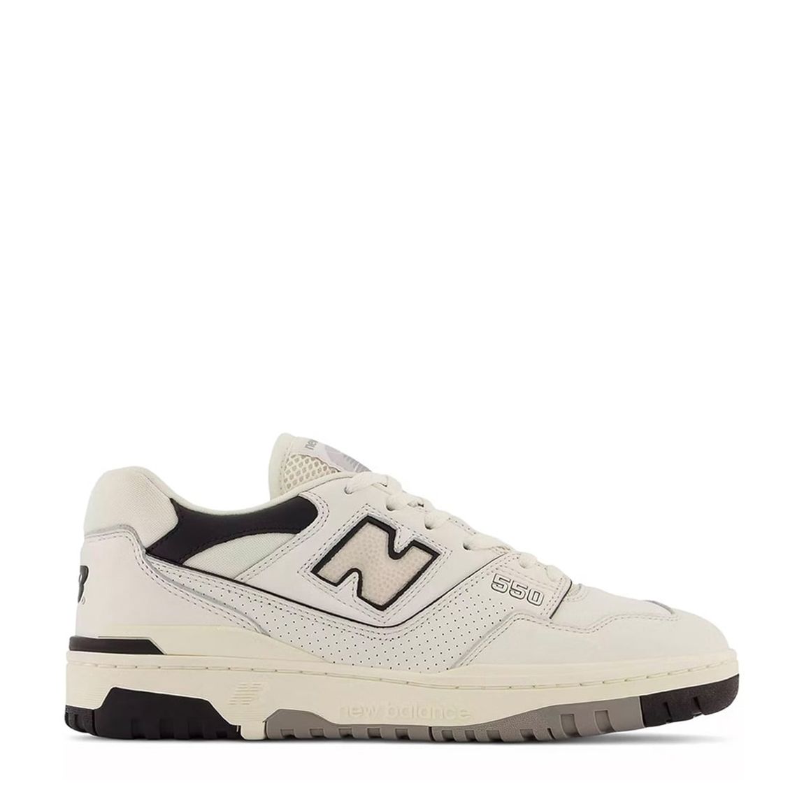 Men's Cream Black New Balance 550 Trainers main product photo
