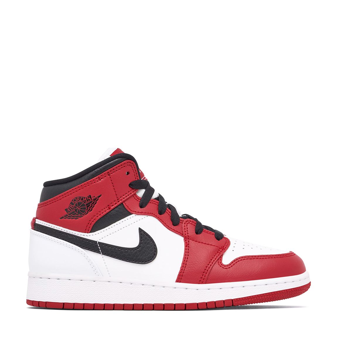 Kid's Red/Black Air Jordan 1 OG Retro Trainers main product photo