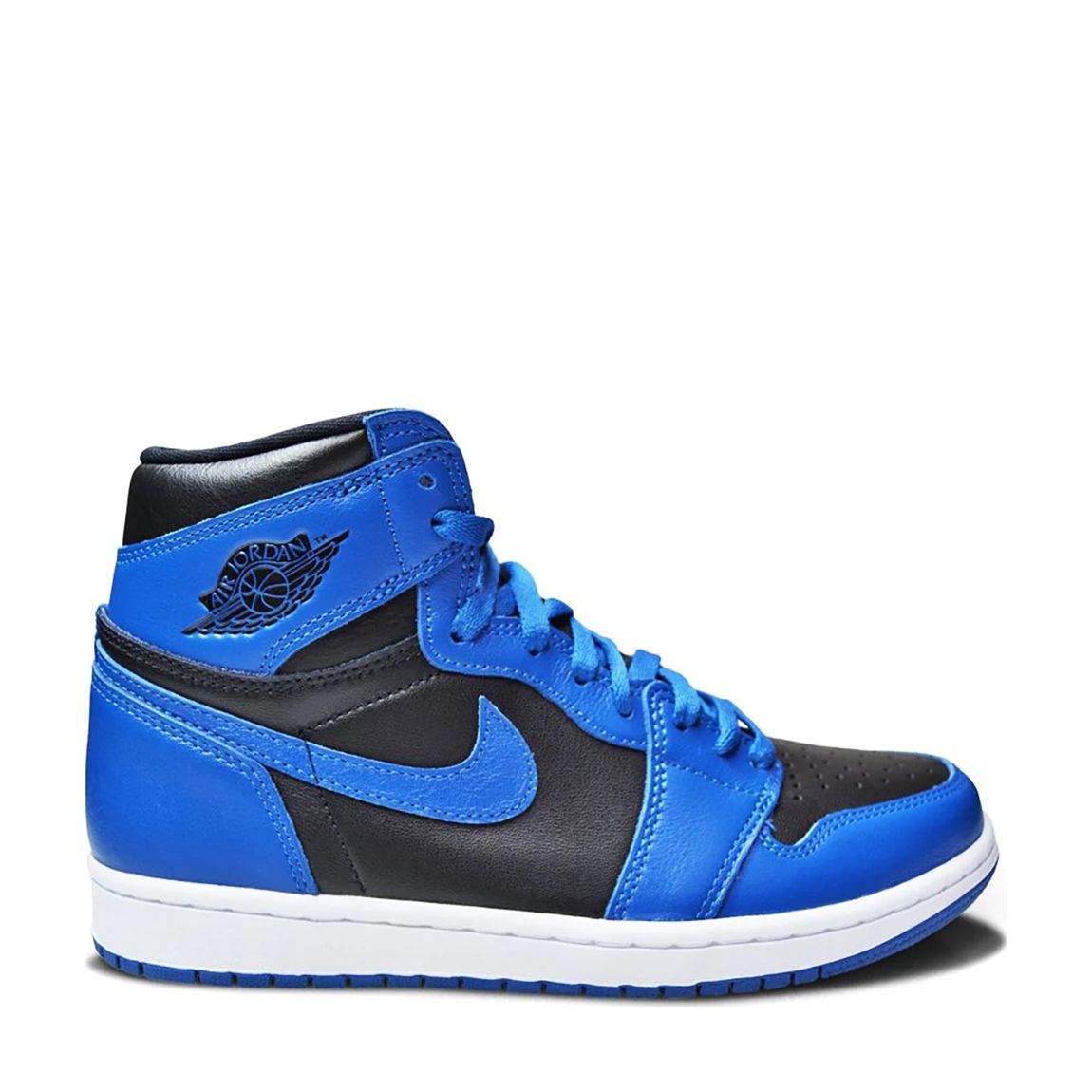 Unisex Blue Marina Jordan 1 High Top Trainers main product photo