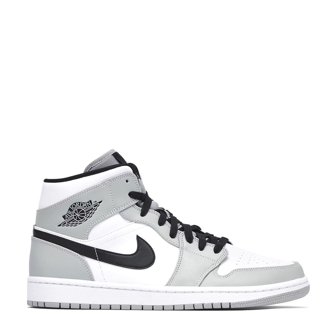 Unisex Smoke Grey Nike Air Jordan 1 Mid Trainers main product photo