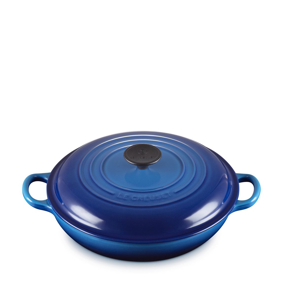 Azure Blue Shallow Casserole Dish, 30cm main product photo