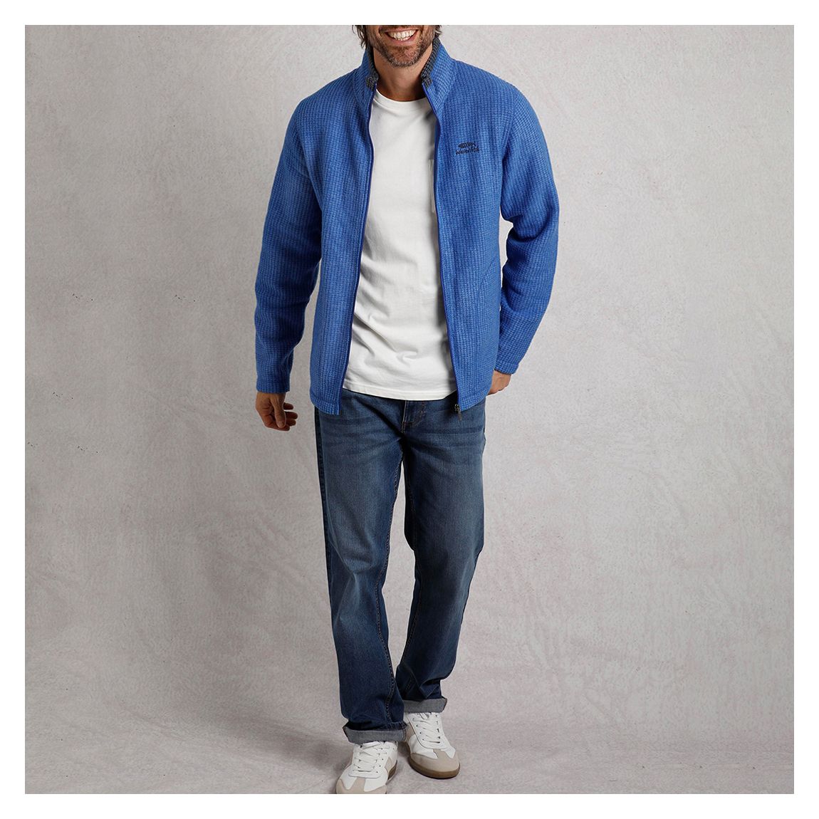 Cobalt Eco Full Zip Grid Fleece main product photo