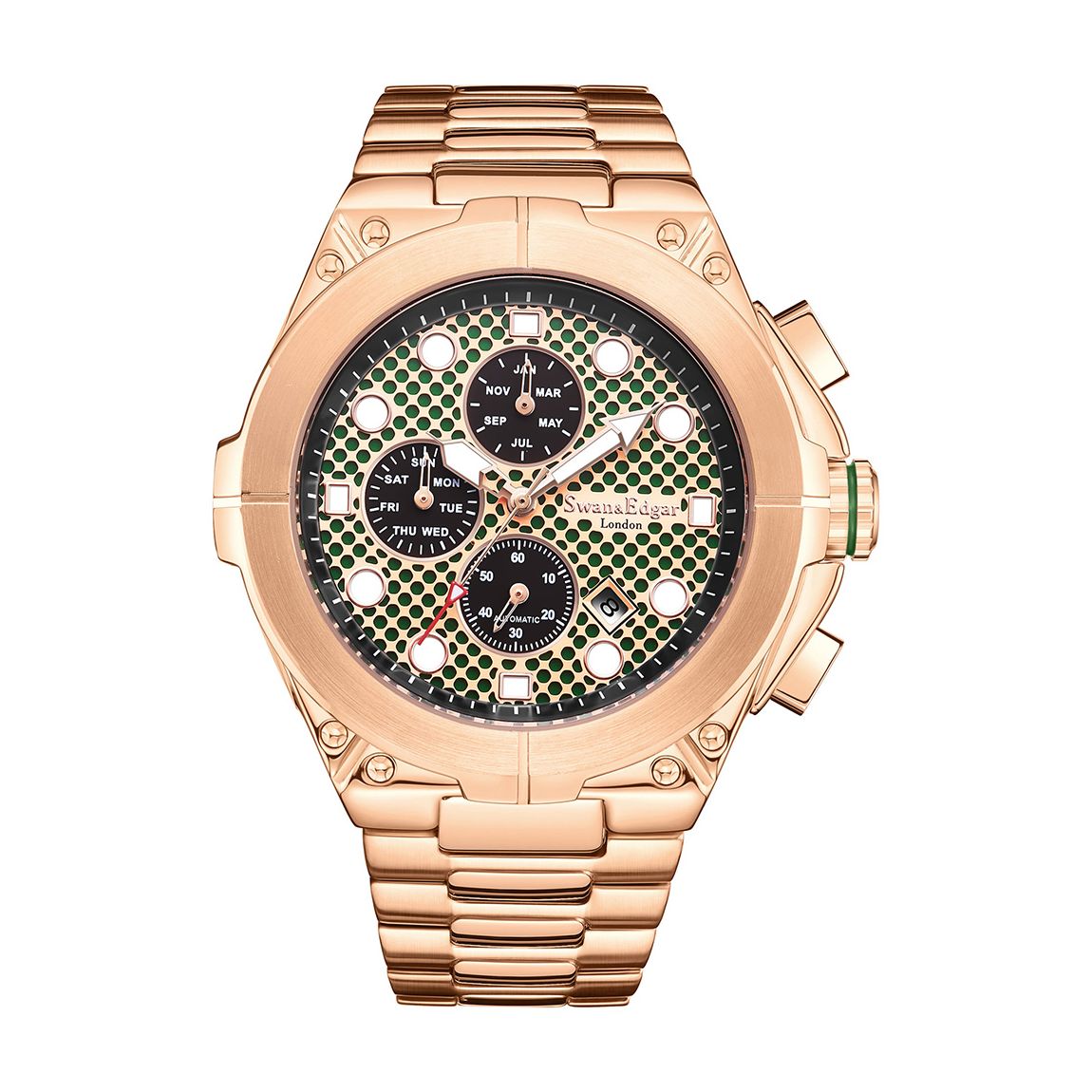 Rose Gold Limited Edition Swan & Edgar Hand Assembled Oasis Automatic Watch 47.3mm main product photo