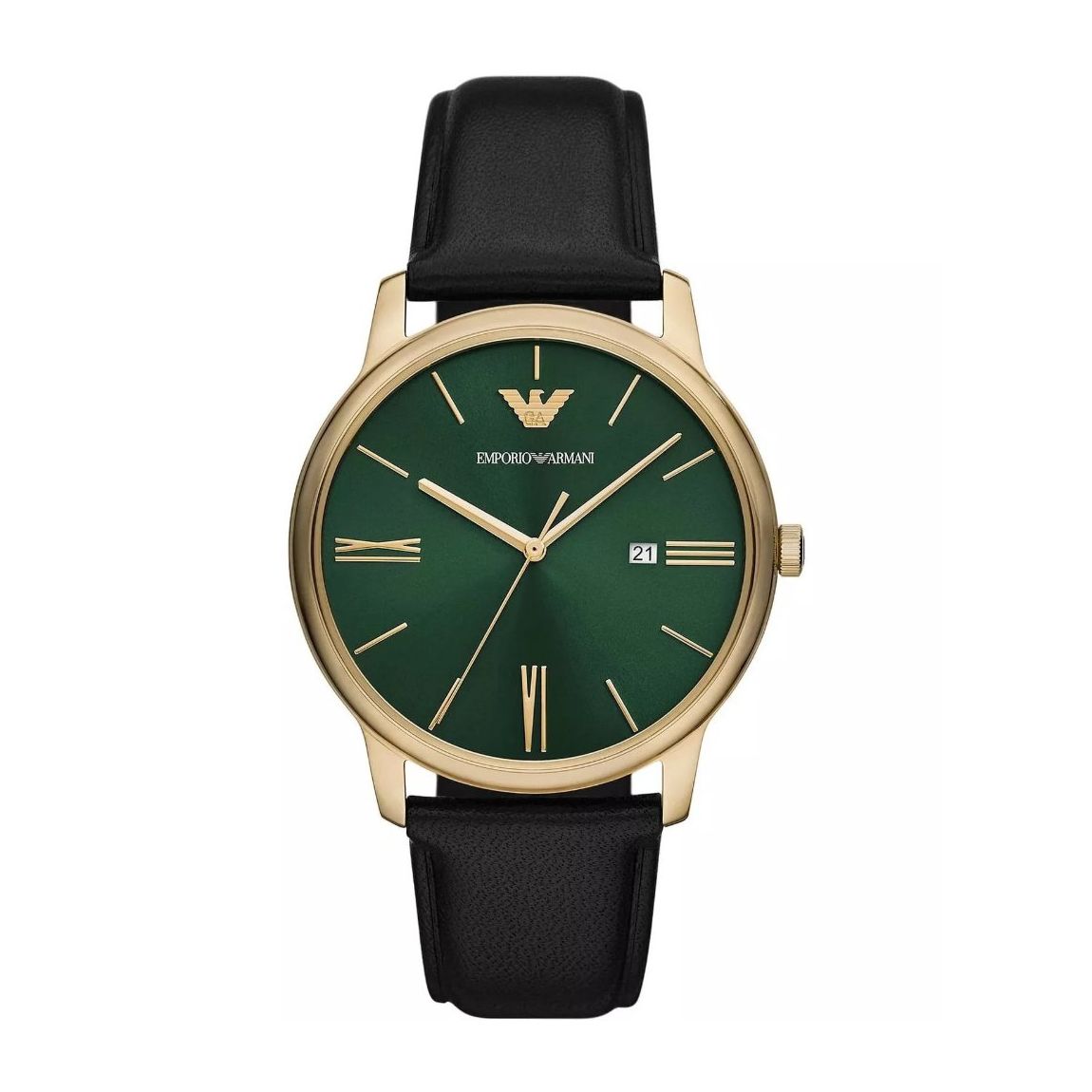 Emporio Armani AR11601 Minimalist Three-Hand Date Men’s Watch main product photo