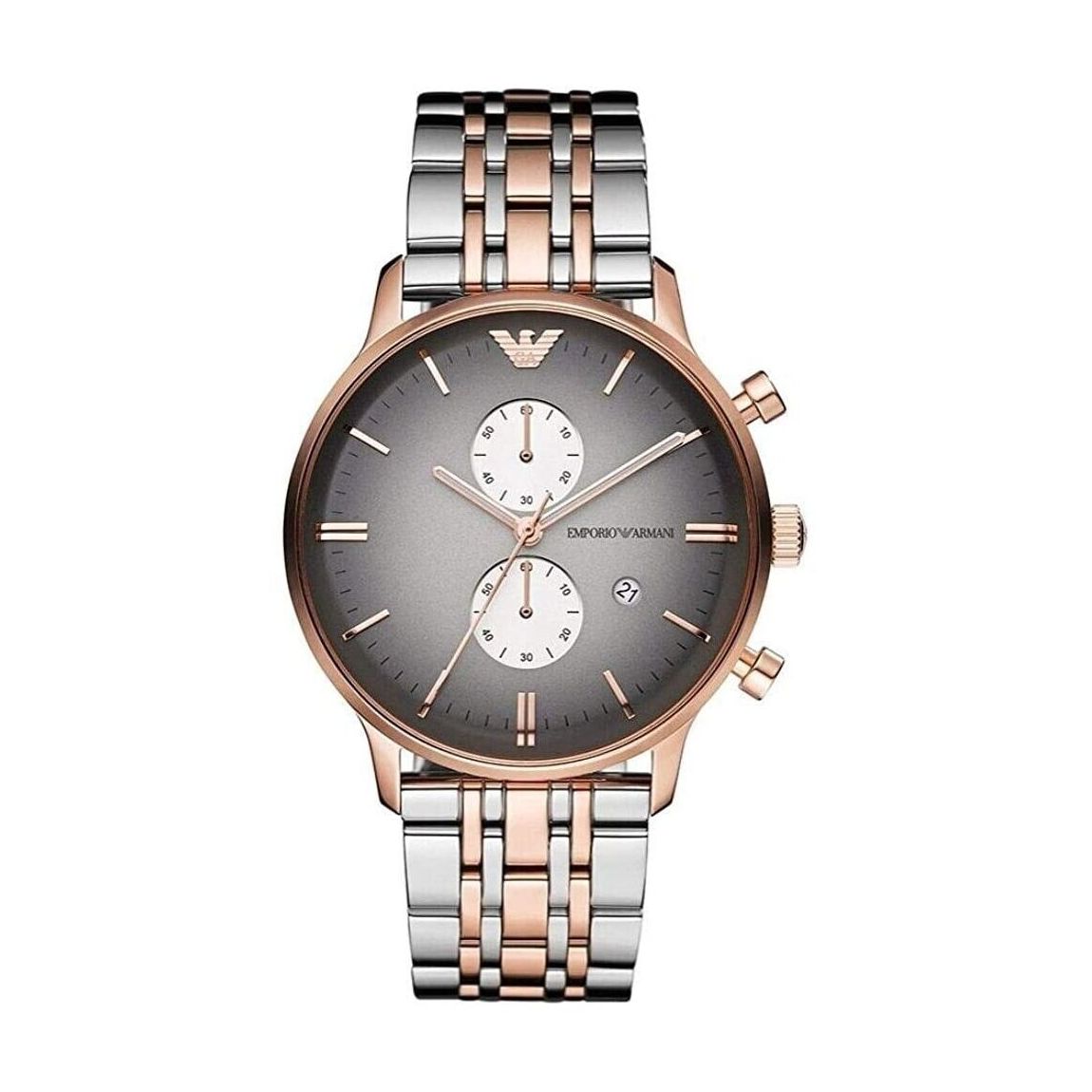 Emporio Armani AR1721 Men's Gianni Watch Two Tone main product photo