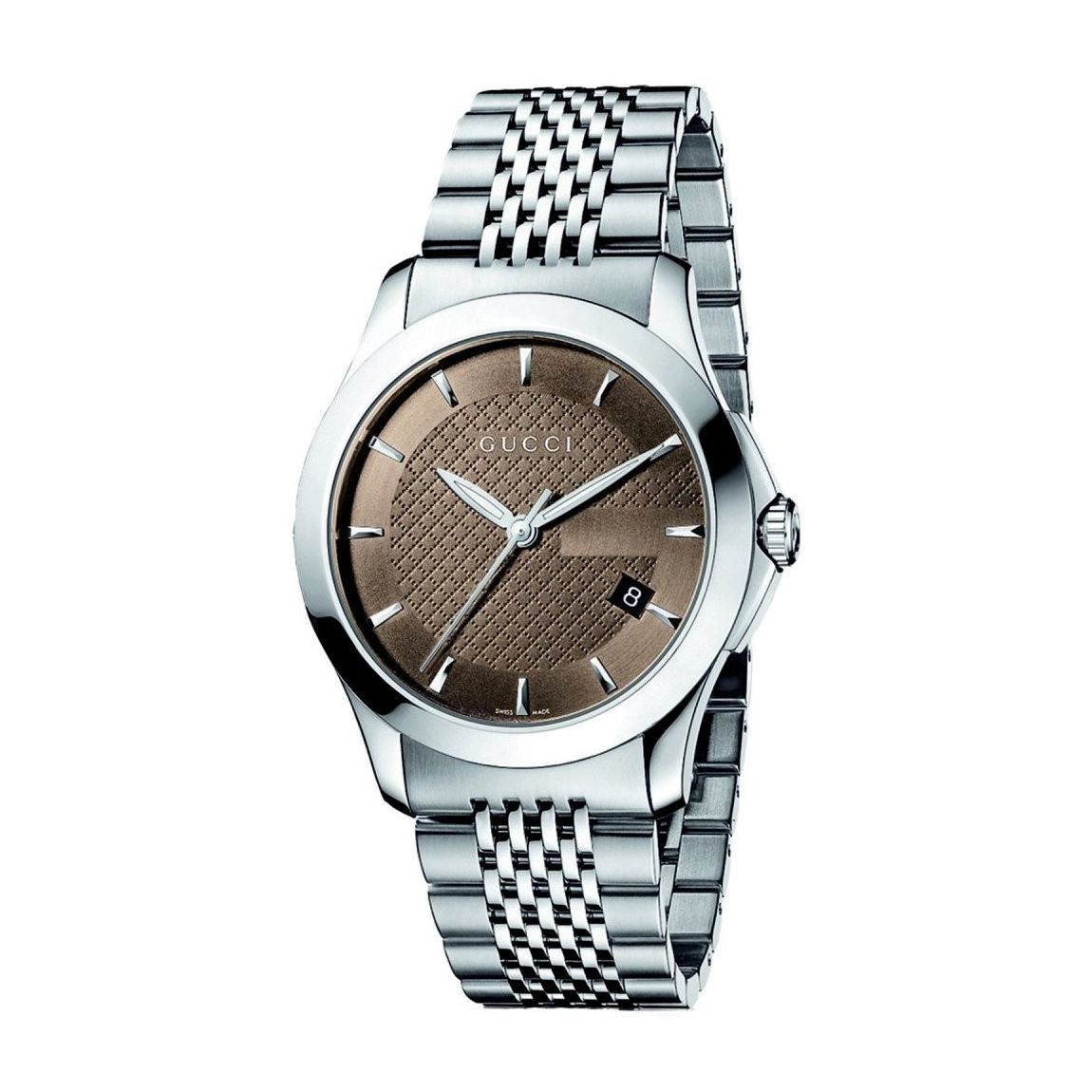 Gucci YA126406 G-Timeless Brown Dial Men's Watch main product photo