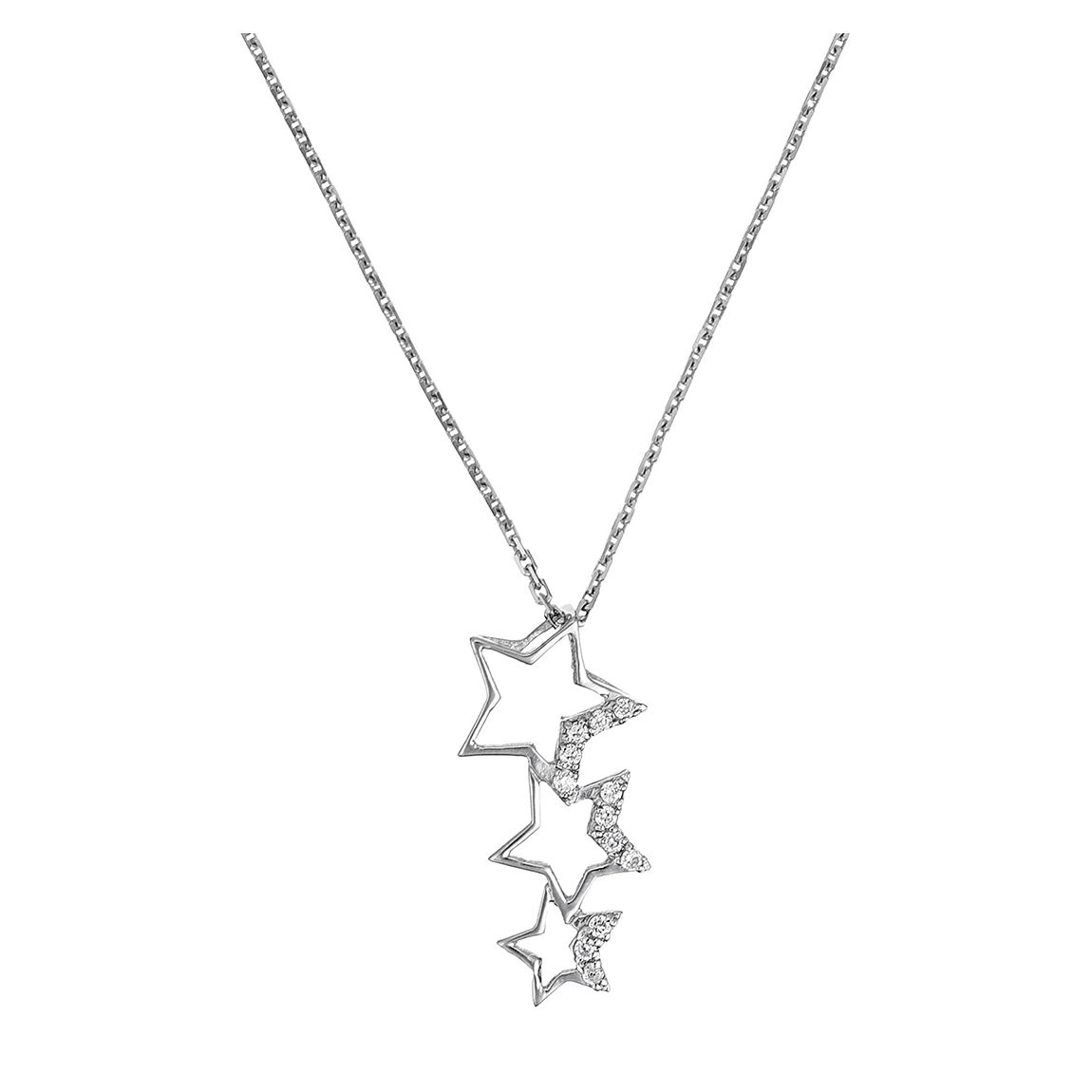 Silver Constellation Pendant Necklace main product photo