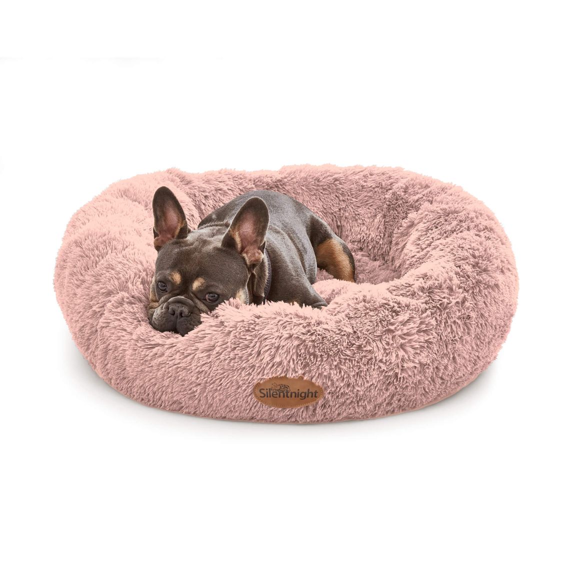 Silentnight Calming Donut Pet Bed - Blush - Large main product photo