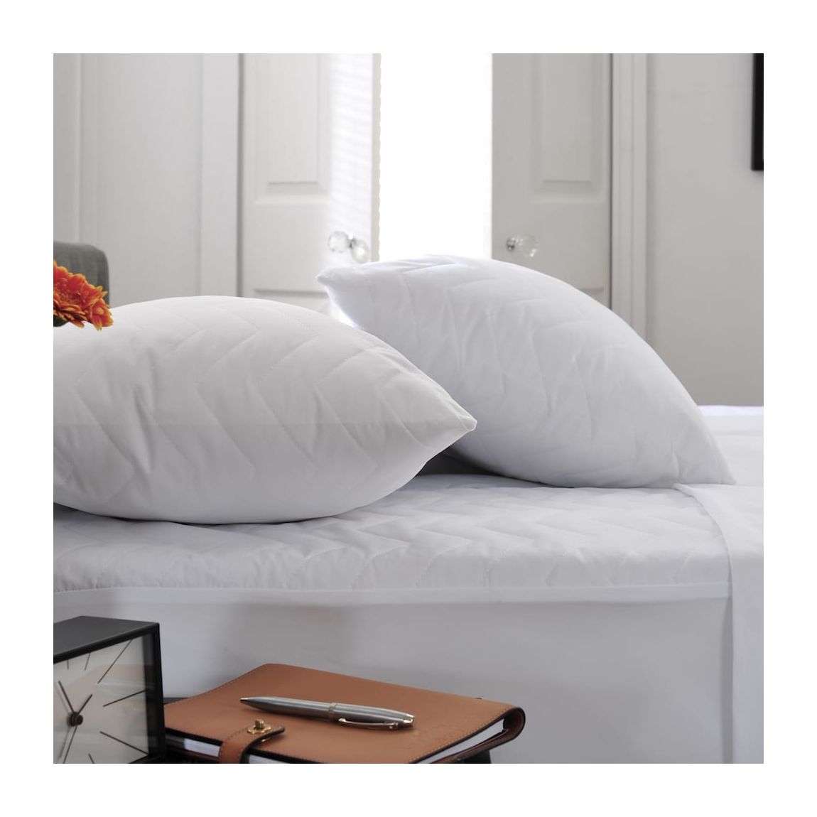 Waterproof Quilted Mattress Protector main product photo