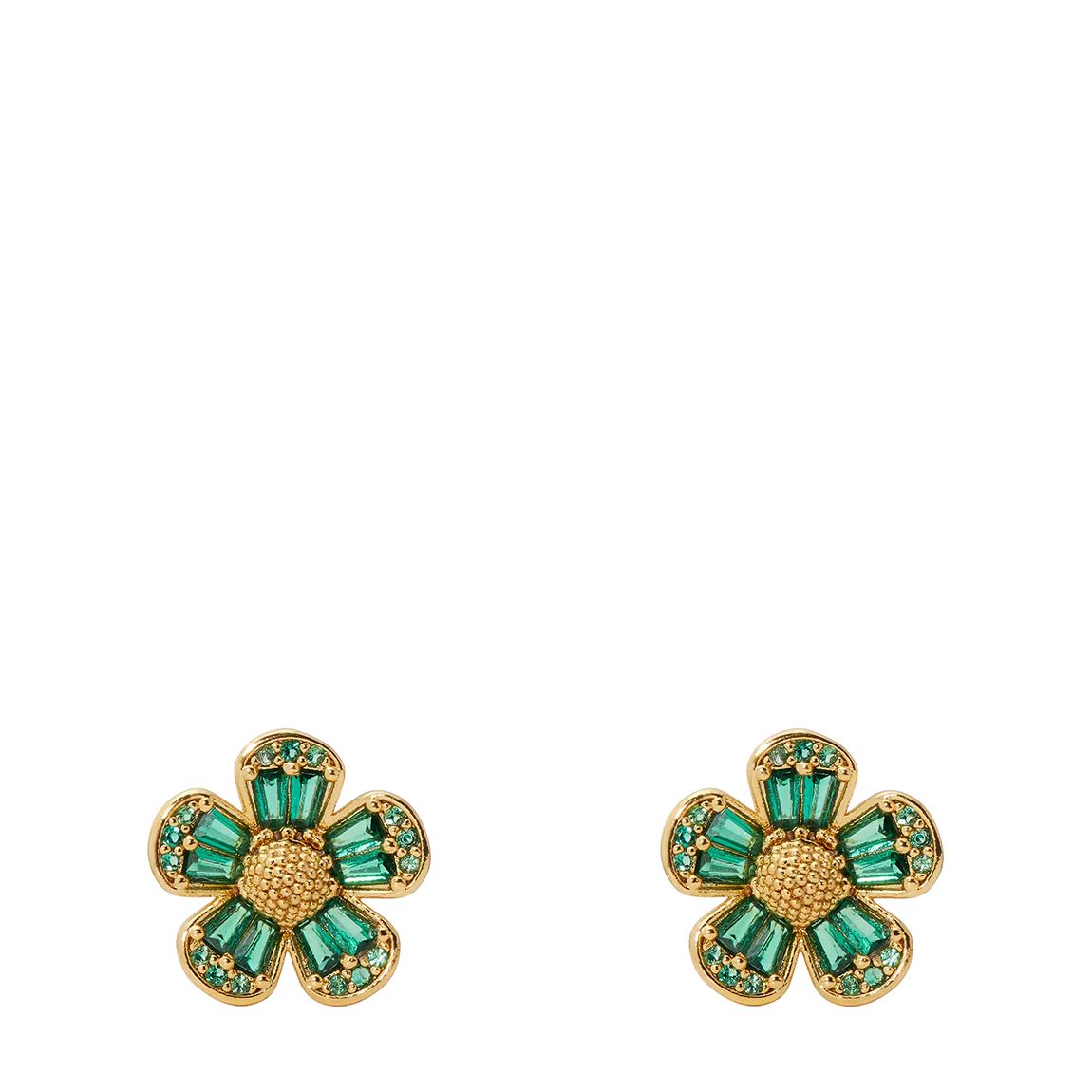 Green Stud Earrings main product photo