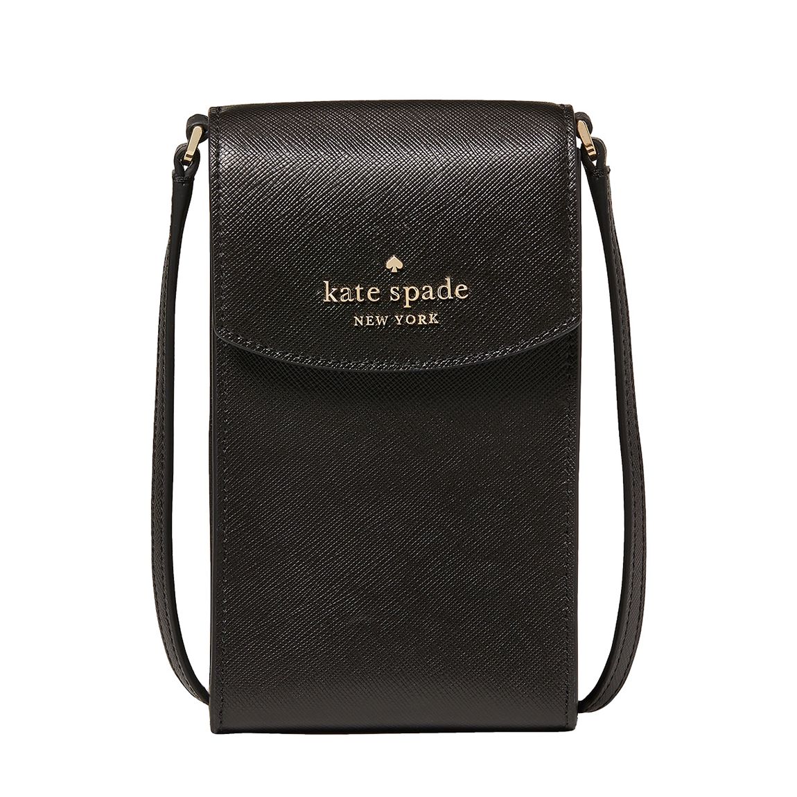 Black Staci North South Flap Phone Crossbody main product photo