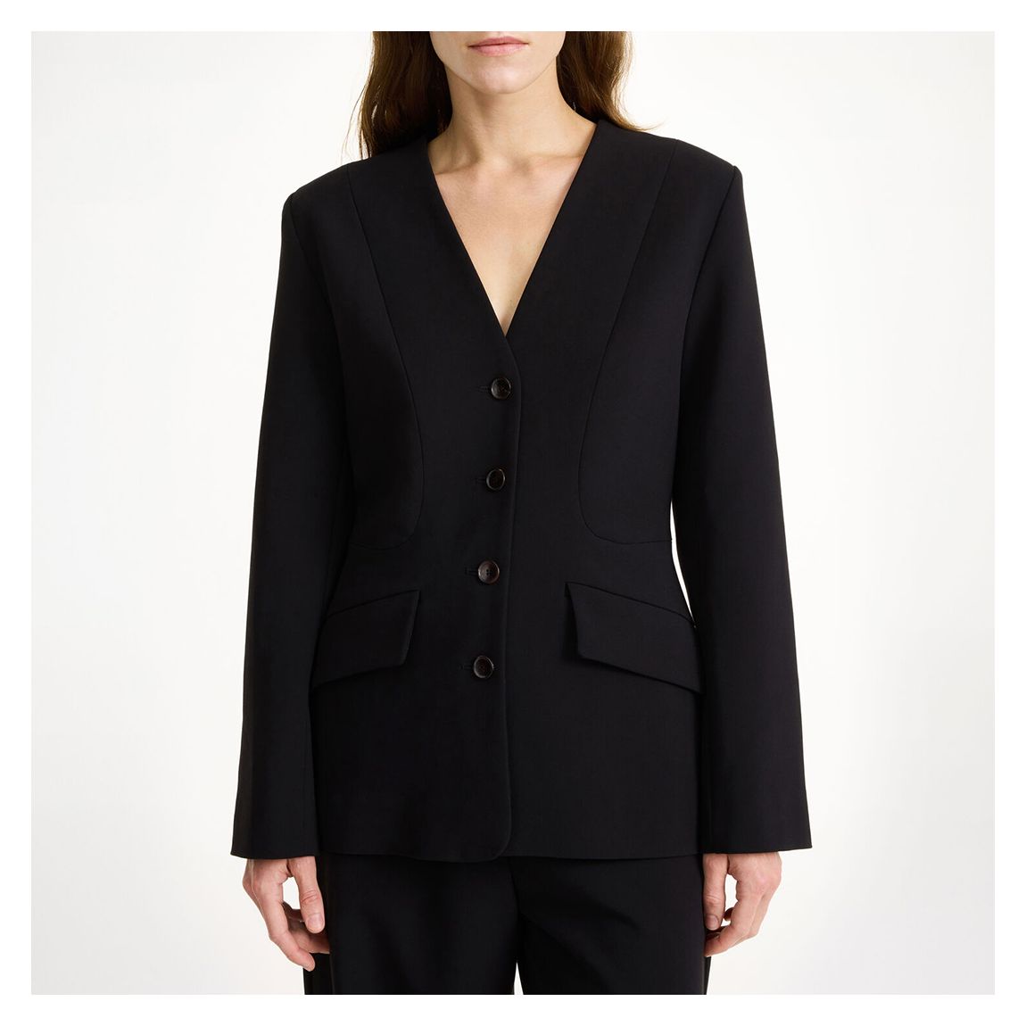 Black Rilane Structured Blazer main product photo