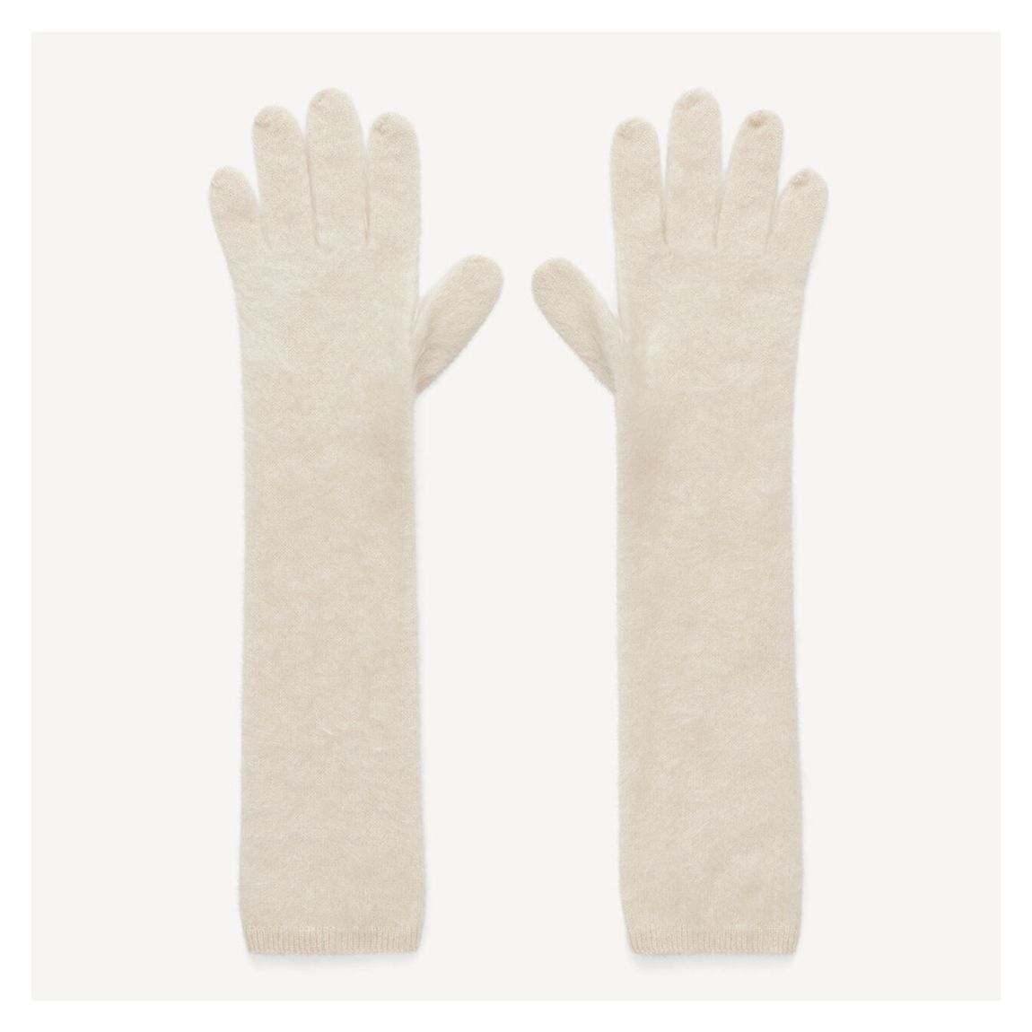 Ecru Cashmere Guanta Gloves main product photo