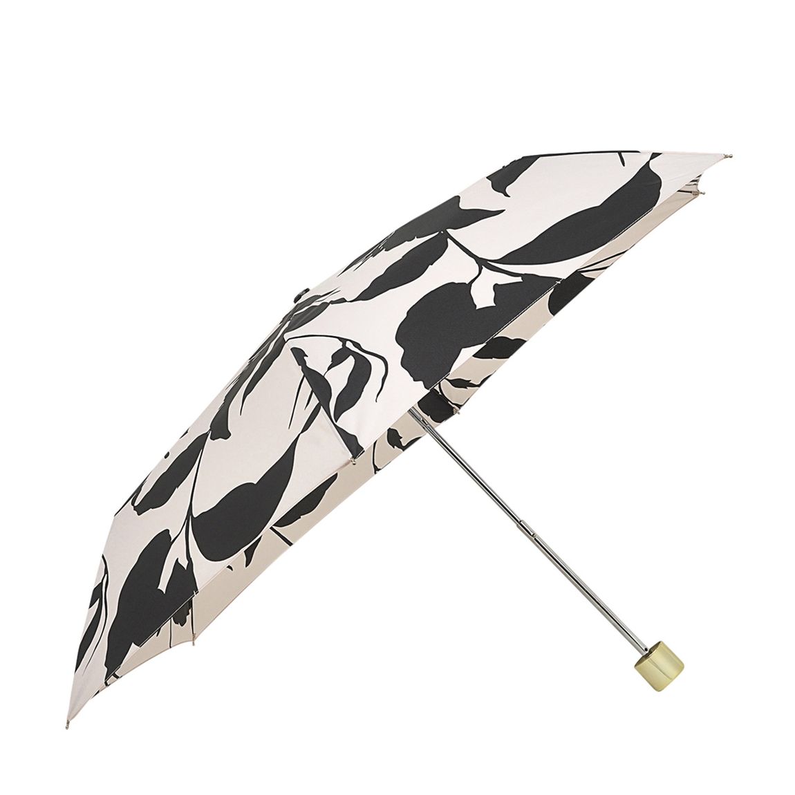 White/Black Floral Print Umbrella main product photo