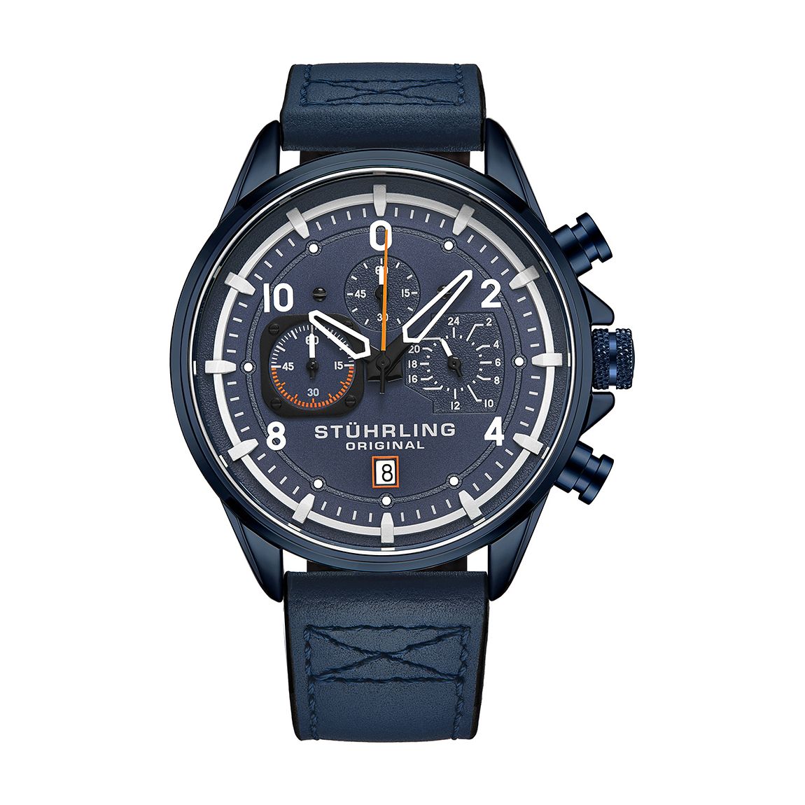 Blue Men's Chrono Watch 45mm main product photo