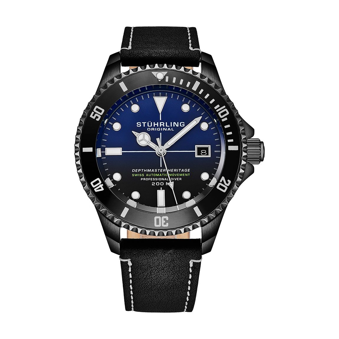 Blue/Grey Ombre Men's Swiss Automatic Watch 42mm main product photo
