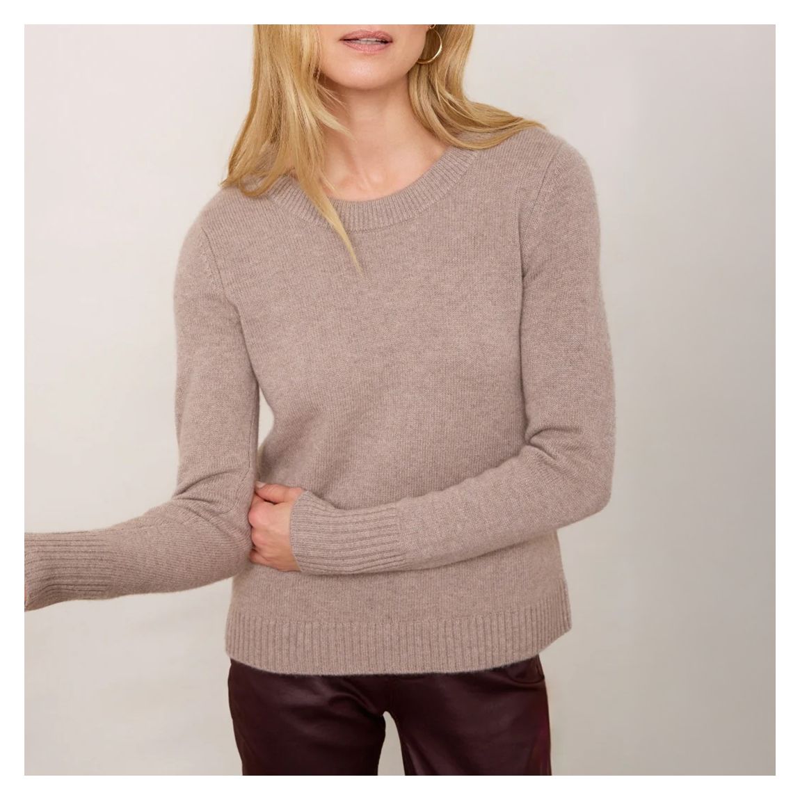 Taupe DB X Wyse Bow Back Jumper main product photo