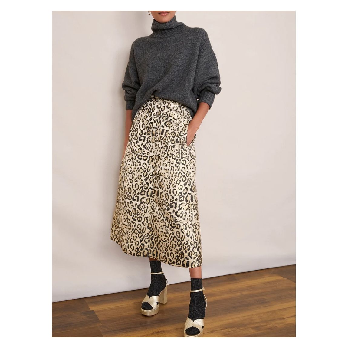 Leopard Madeline Skirt main product photo