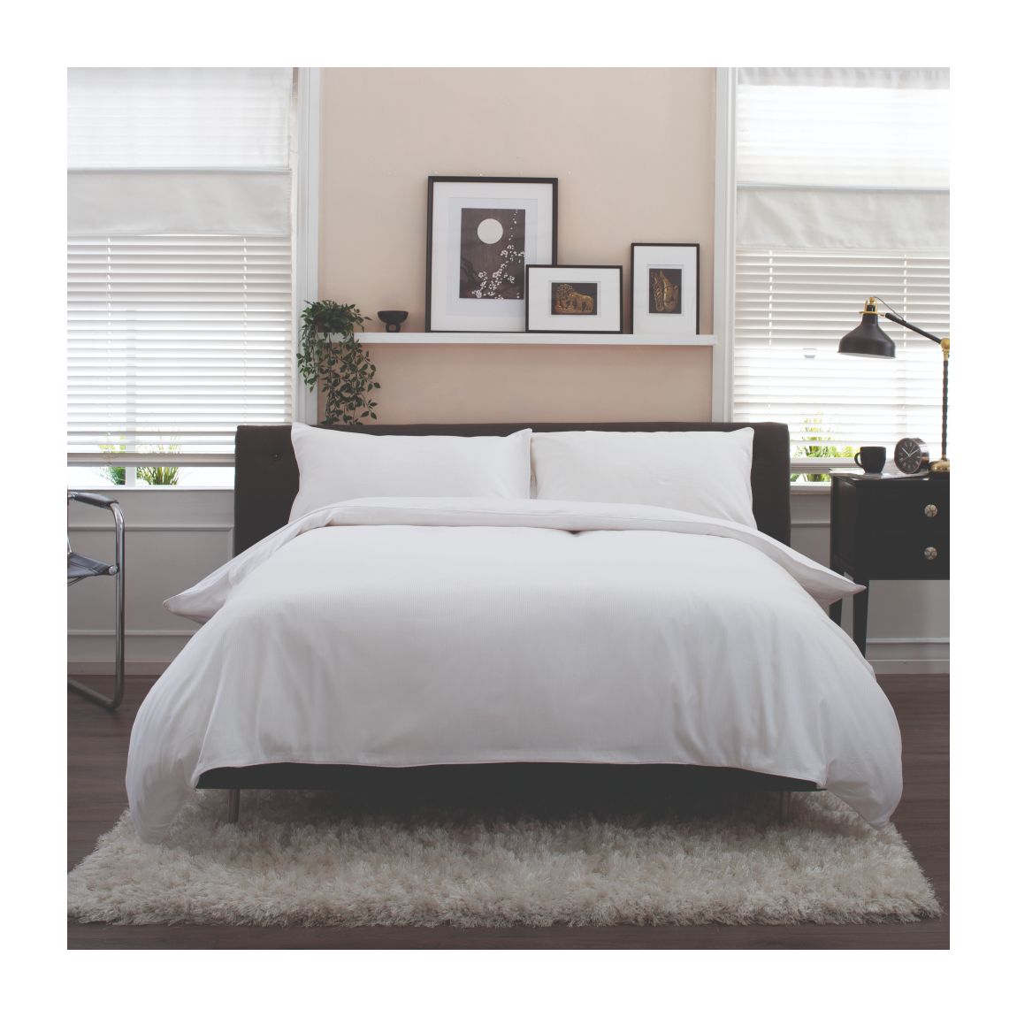 Boston Stripe 230 Thread Count 100% Cotton Bedlinen Duvet set - King main product photo