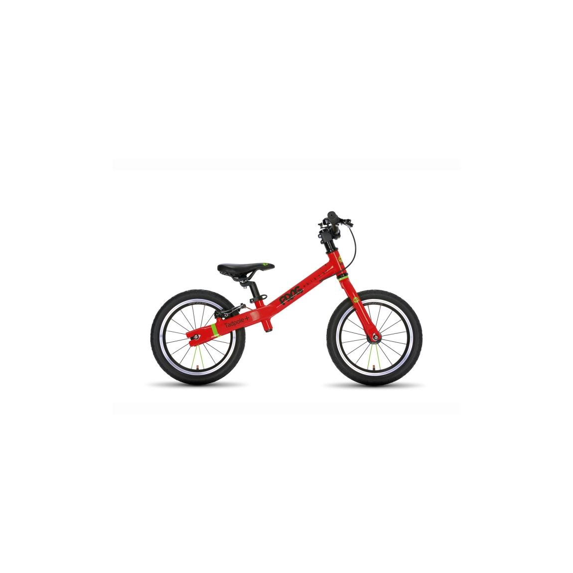 Tadpole Plus - Red for 3-4 years, 14” wheel - Balance Bike main product photo