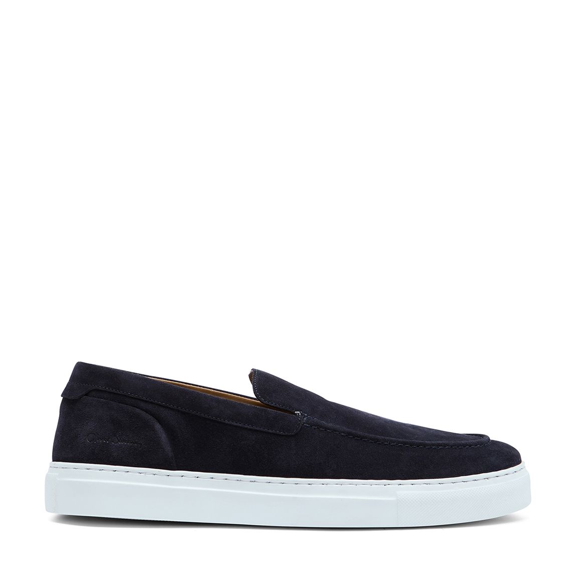 Navy Gelding Suede Loafers main product photo