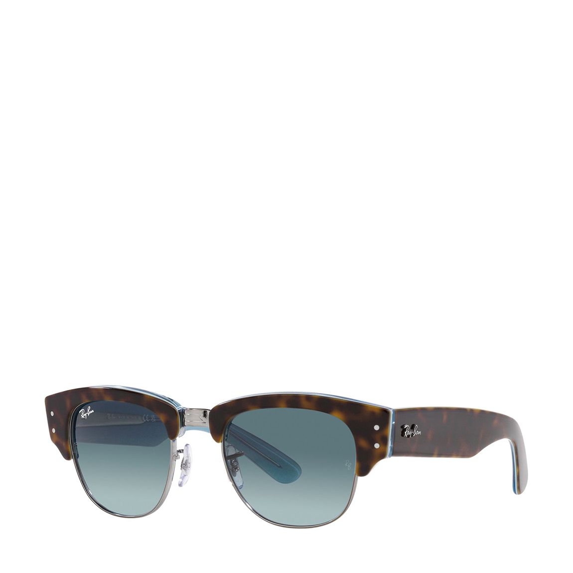 Silver Mega Clubmaster Sunglasses 50mm main product photo