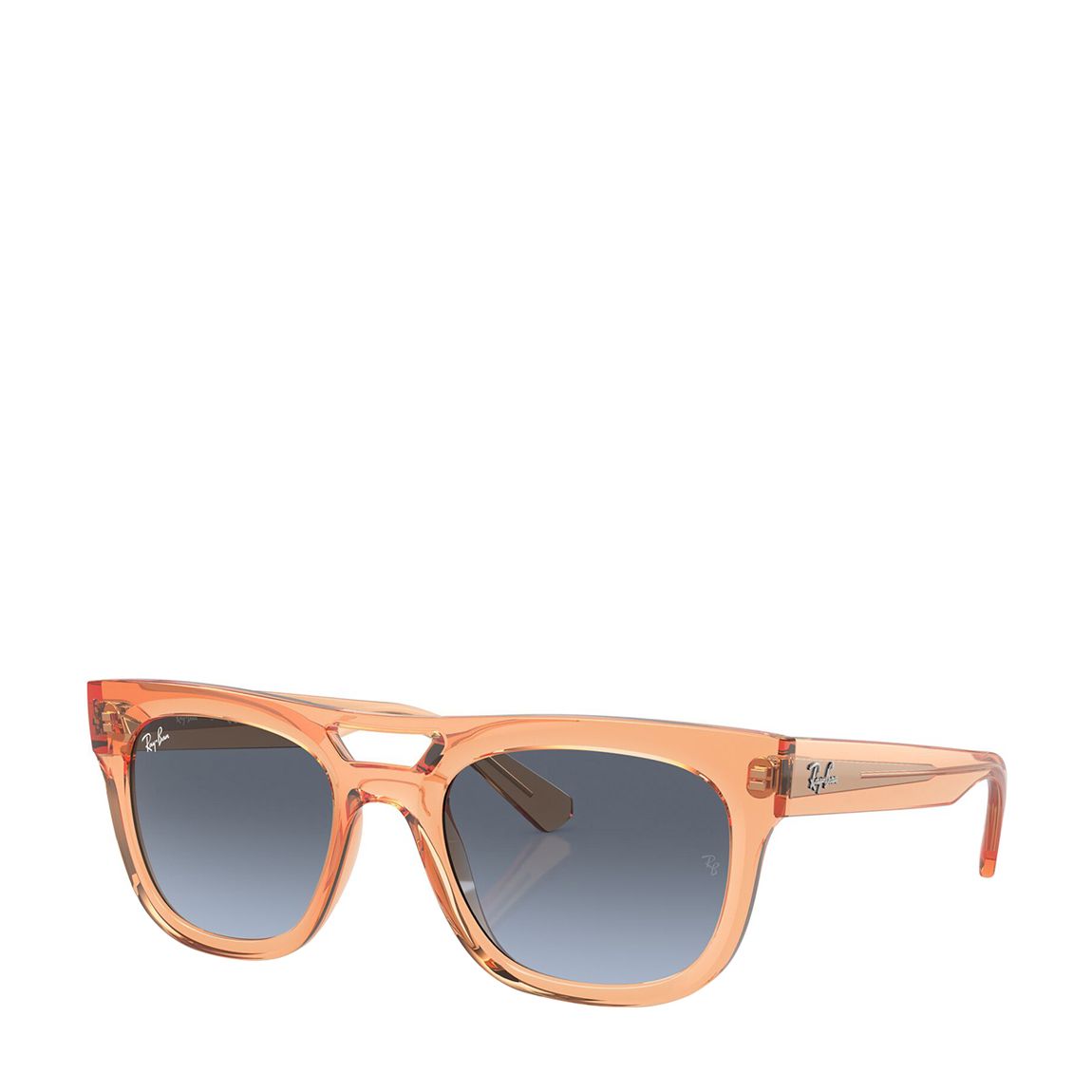 Transparent Orange Phil Sunglasses 54mm main product photo