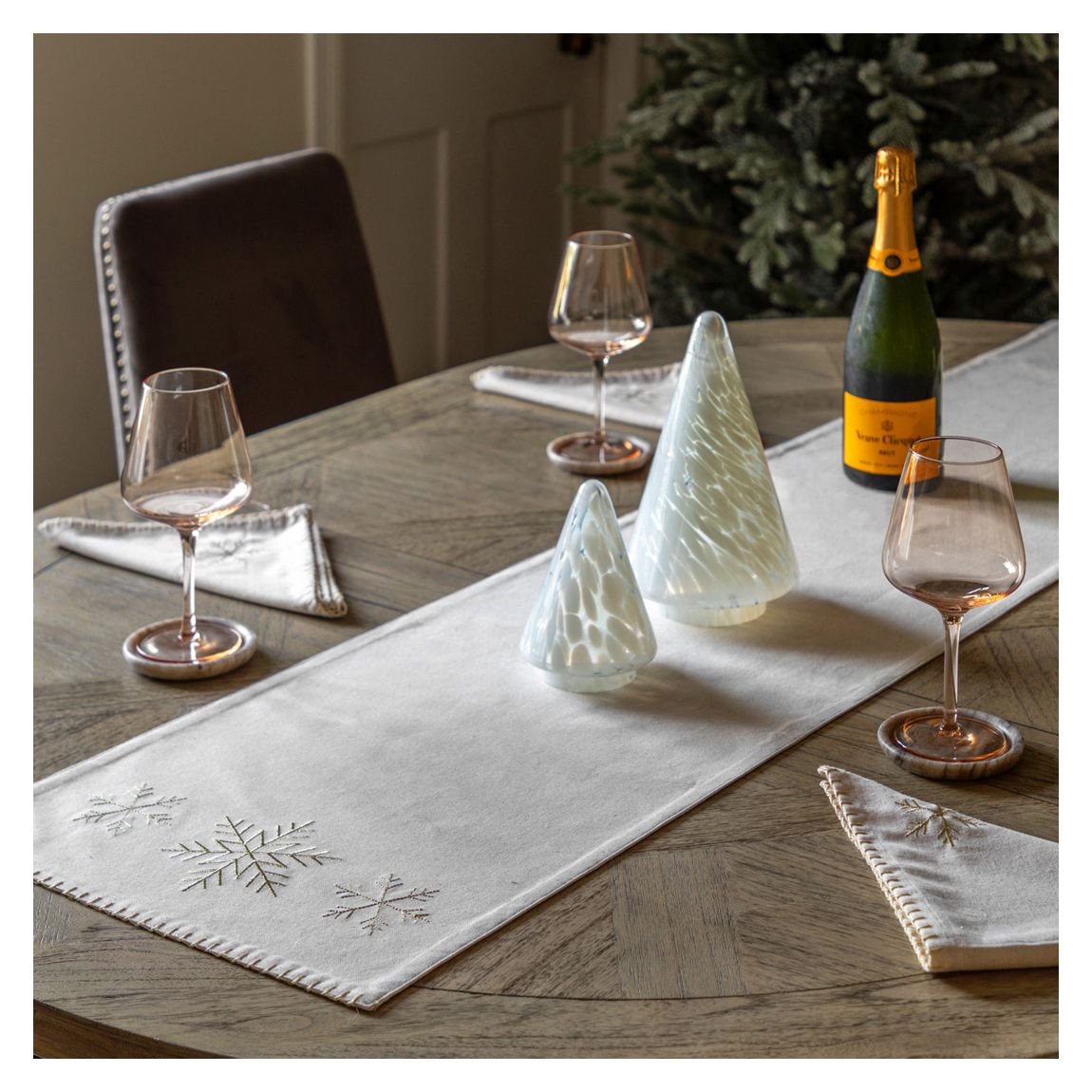 Deco Luxe Snowflake 180cm Table Runner main product photo