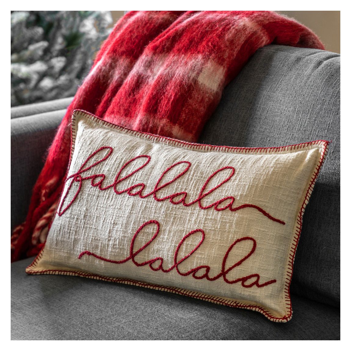 Falala Stitched 30x50cm Cushion main product photo