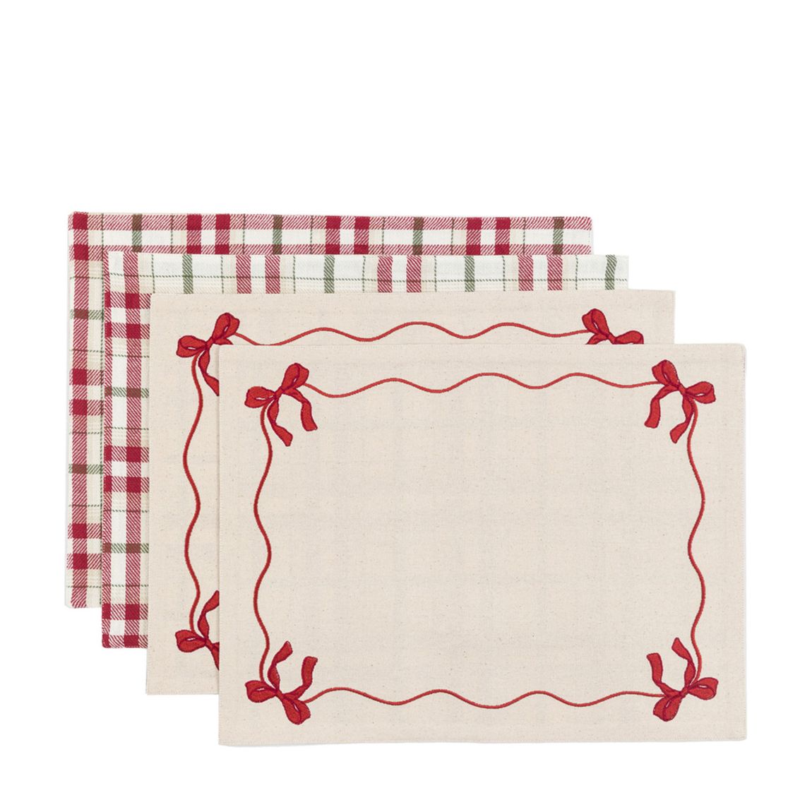 Set of 4 Heritage Christmas Placemats main product photo