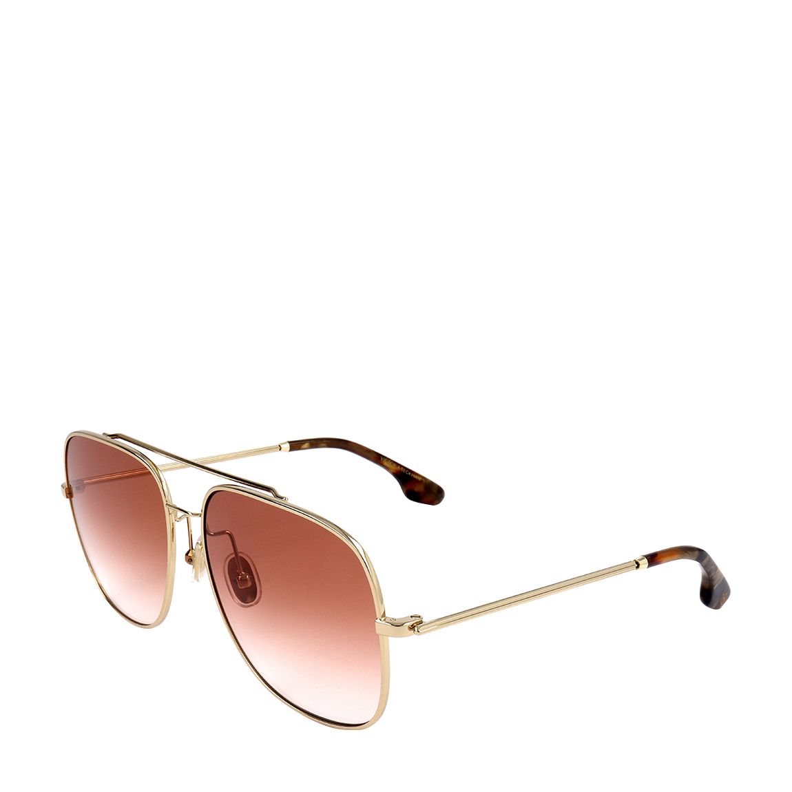 Gold/Wine Aviator Sunglasses 59mm main product photo