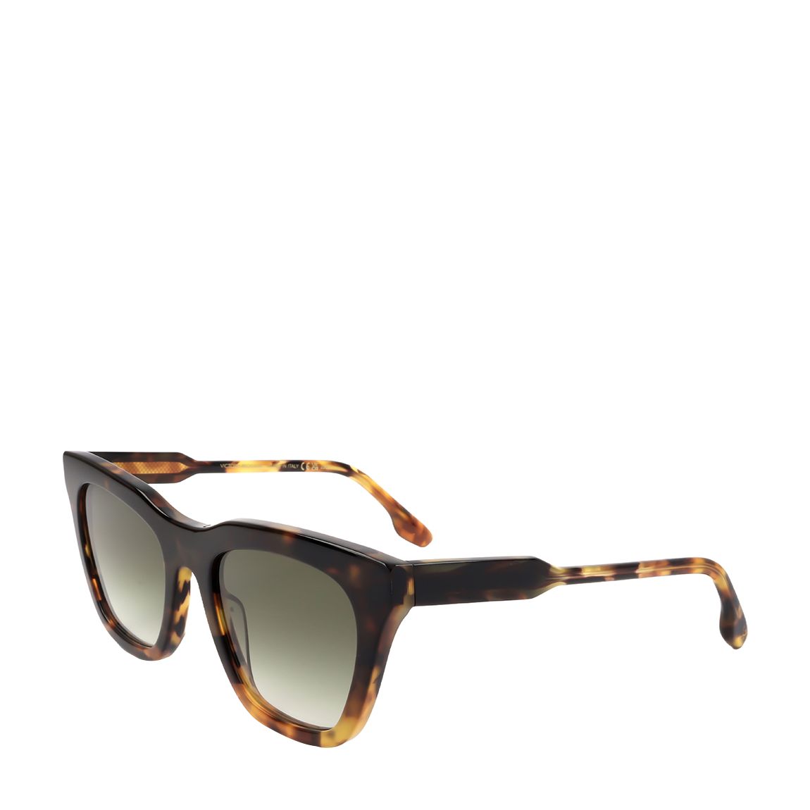 Dark Havana Fade Square Sunglasses 53mm main product photo