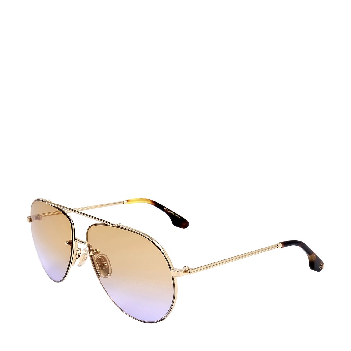 Gold/Honey Aviator Sunglasses 61mm main product photo