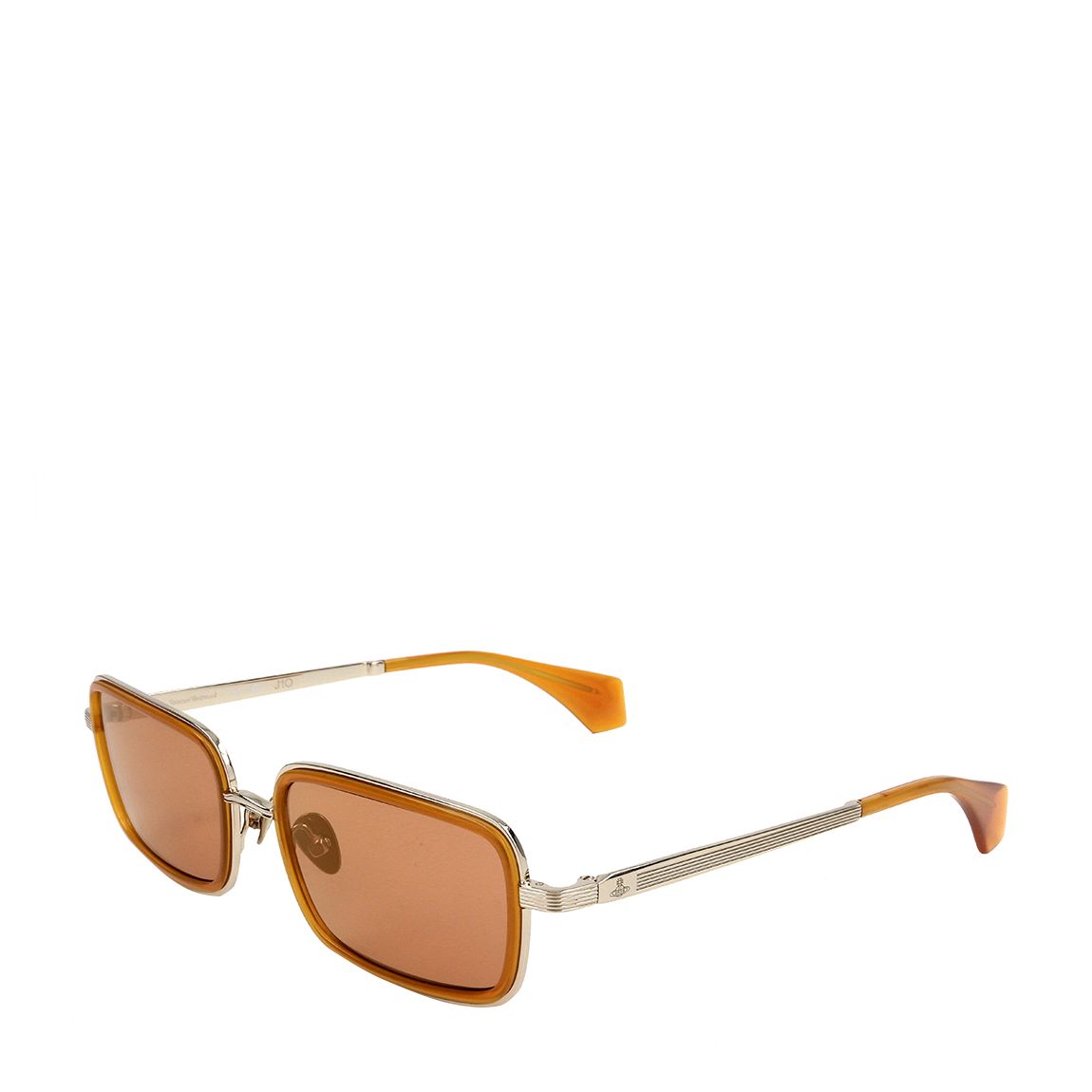 Orange Rectangle Sunglasses 55mm main product photo
