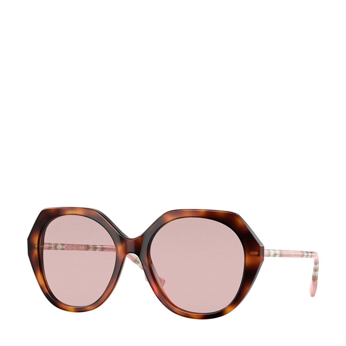 Burberry Women's Sunglasses BE4375F Vanessa Dark Havana/Pink Lens main product photo