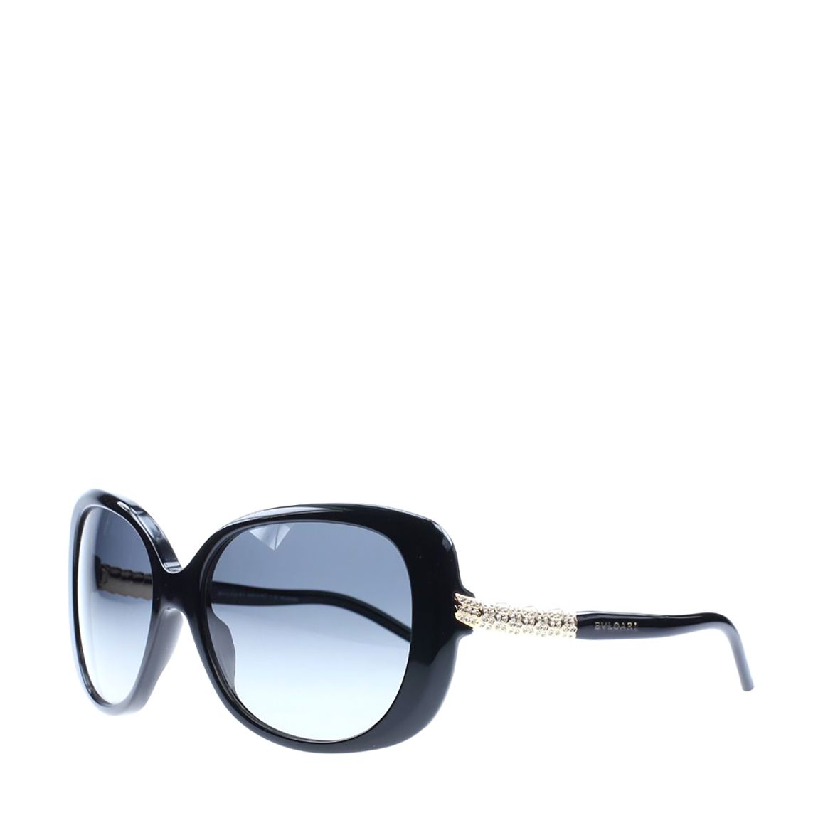 Bvlgari Women's Sunglasses BV8105B Serpenti Blue Crystal/Grey Lens main product photo